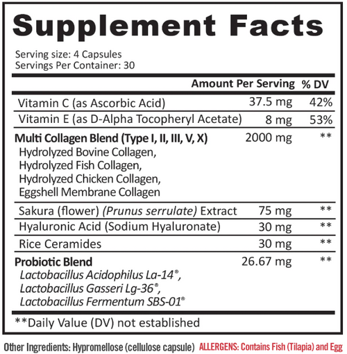 Radiancy™ Vaginal Probiotic + Collagen Formula